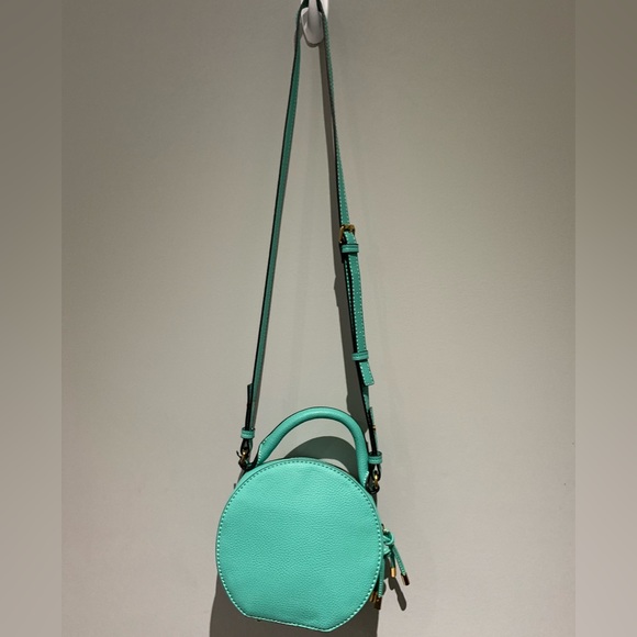 Love and Lore bag Sophia round xbody bag aqua turquoise - Picture 5 of 8
